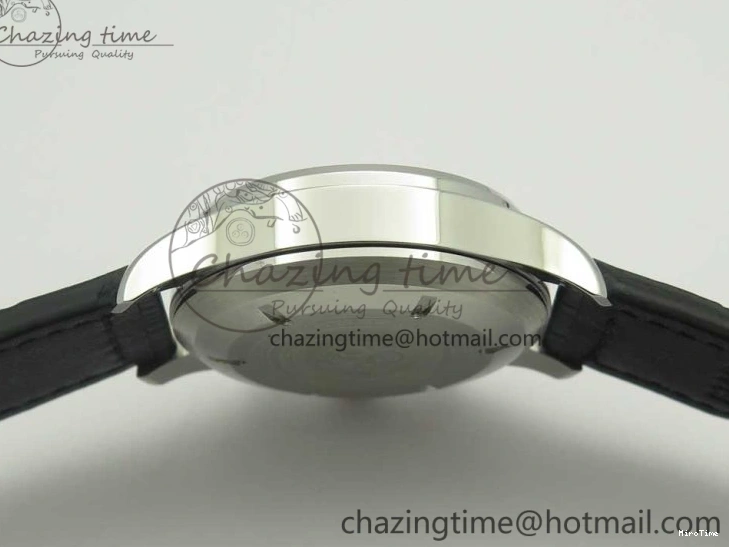 MIROTIME 0712 Pilot Chrono 377725 SS ZF 1:1 Best Edition White Dial on Black Leather Strap A Soft 7183